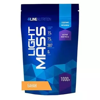 Гейнер банан Light Mass R-Line 1кг
