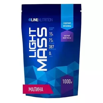 Гейнер малина Light Mass R-Line 1кг