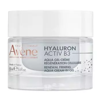 Гель-аква регенерирующий дневной 2 в 1 Hyaluron Active B3 Avene/Авен банка 50мл