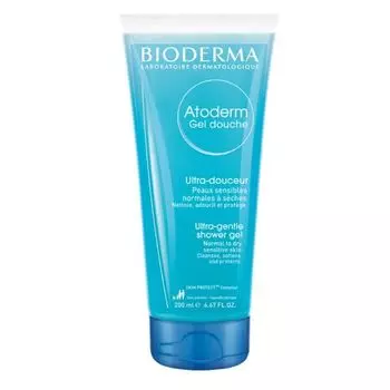 Гель для душа для нормальной и атопичной кожи Atoderm Bioderma/Биодерма 200мл