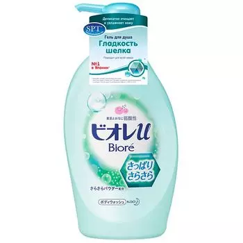 Гель для душа Гладкость шелка Biore (Биоре) 480 мл