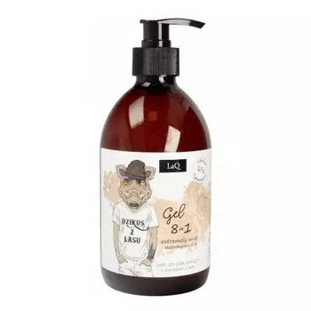 Гель для душа мужской 8в1 с экстрактом коры дуба Laq 500мл