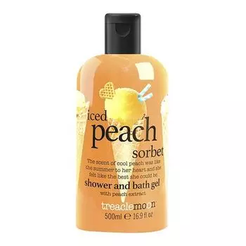 Гель для душа персиковый сорбет Treaclemoon 500мл