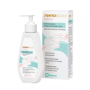 Гель для интимной гигиены интенсивно увлажняющий Intimo Липобейз фл. 200мл