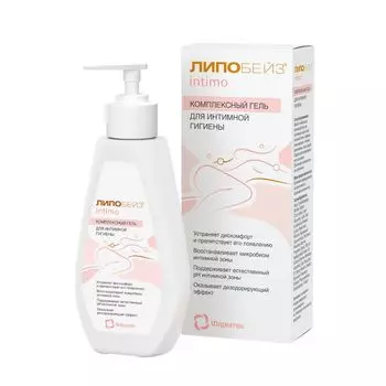 Гель для интимной гигиены комплексный Intimo Липобейз фл. 200мл