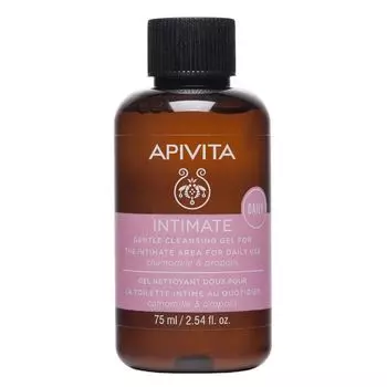 Гель для интимной гигиены мягкий очищающий ромашка и прополис Apivita/Апивита фл. 75мл