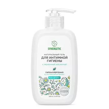 Гель для интимной гигиены натуральный Synergetic 250мл