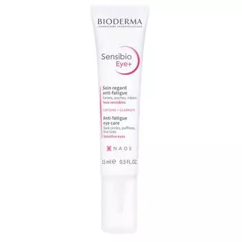 Гель для контура глаз против темных кругов, морщин и отеков увлажняющий Eye+ Sensibio Bioderma/Биодерма туба 15мл