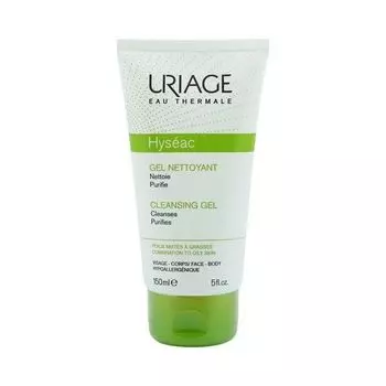 Гель для лица очищающий мягкий Hyseac Uriage/Урьяж туба 150мл
