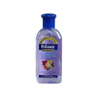 Гель для рук антибактериальный с витаминами Роза HiGeen 50мл