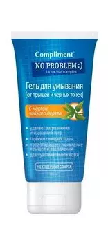 Гель для умывания No Problem с маслом чайного дерева, Compliment 200 мл