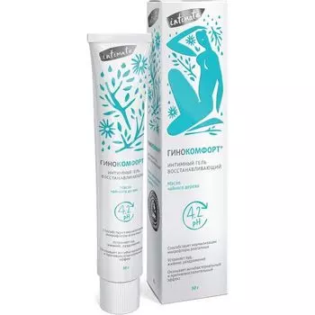 Гель Гинокомфорт интимный восстанавливающий 50 г