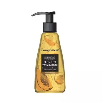 Гель мицеллярный для умывания очищающий с экстрактом папайи Compliment/Комплимент 250мл