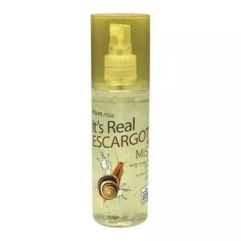 Гель-мист увлажняющий с муцином улитки Its real escargot FarmStay 120мл