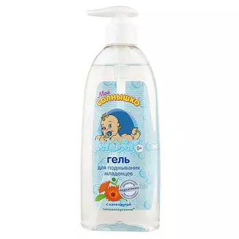 Гель для подмывания младенцев с календулой Мое Солнышко фл. 400мл