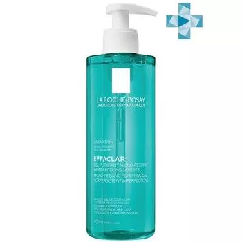 Гель очищающий микроотшелушивающий Effaclar La Roche Posay/Ля рош позе 400мл