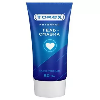 Гель-смазка интимная классическая Torex/Торекс туба 50мл