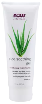 Гель успокаивающий с алоэ Now/Нау туба 237мл