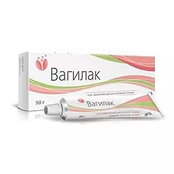 Гель Вагилак увлажняющий для интимной гигиены 50 г