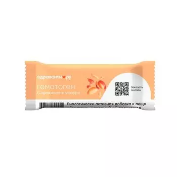 Гематоген Народный с арахисом в глазури Zdravcity/Здравсити 35г