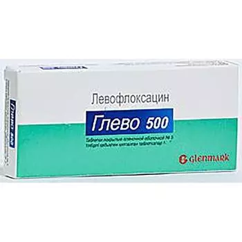 Глево таблетки п/о плен. 500мг 10шт