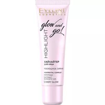 Хайлайтер для лица Eveline (Эвелин) Candy Glow серии Hightlight Glow And Go! 20мл