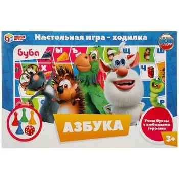 Игра-ходилка настольная азбука Буба Умные игры