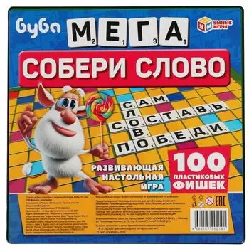 Игра собери слово мега словодел Буба Умные игры