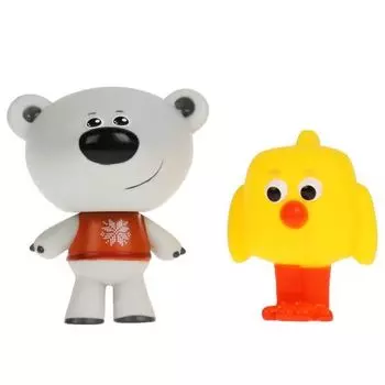 Игрушка пластизоль для ванны Цыпа и Тучка Ми-ми-мишки Капитошка 2шт