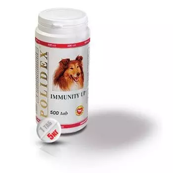 Иммунити Ап Polidex таблетки для собак 500шт