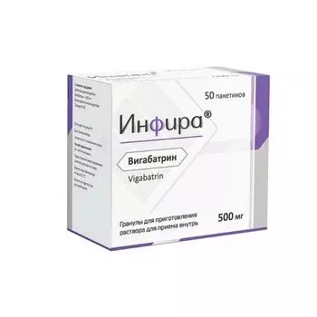 Инфира гранулы для приг. раствора для приема внутрь 500мг пак. 508мг 50шт
