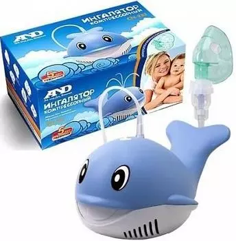 Ингалятор компрессорный для детей китенок CN-232 A&D/Эй энд Ди