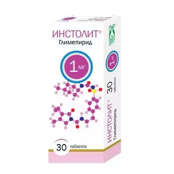 Инстолит таблетки 1мг 30шт