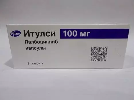 Итулси капсулы 100мг 21шт
