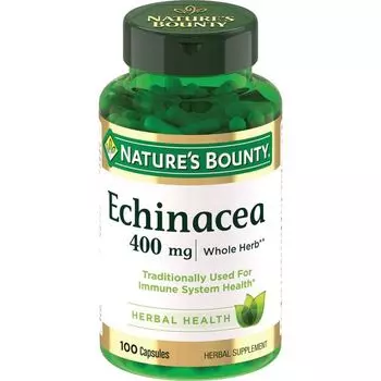 Эхинацея натуральная Nature's Bounty/Нэйчес баунти капсулы 400мг 100шт