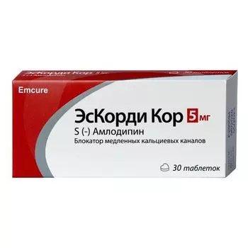 ЭсКорди Кор таблетки 5мг 30шт