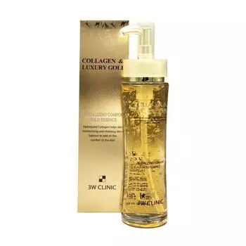 Эссенция для лица Collagen &amp; luxury gold revitalizing comfort gold essence 3W Clinic 150мл
