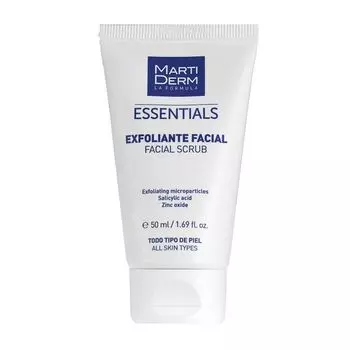 Эксфолиант для лица Essentials Martiderm/Мартидерм туба 50мл