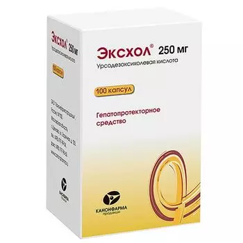 Эксхол капсулы 250мг 100шт