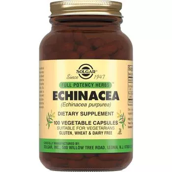 Экстракт эхинацеи пурпурной Solgar/Солгар капсулы 440мг 100шт