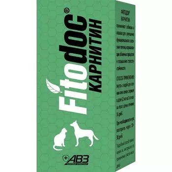 Карнитин для собак и кошек Fitodoc/Фитодок 50мл