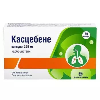 Касцебене капсулы 375мг 30шт