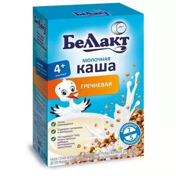 Каша молочная с гречневой мукой Беллакт 200г