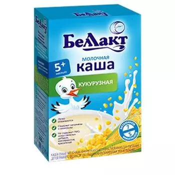 Каша молочная с кукурузной мукой Беллакт 200г