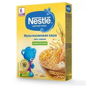 Каша сухая безмолочная мультизлаковая Nestle/Нестле 200г