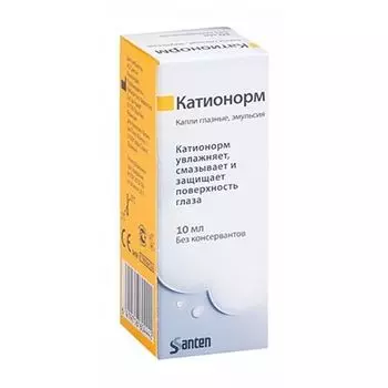 Капли глазные Катионорм 10мл