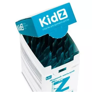 Кидз жидкий кальций для детей от 1,5 лет сироп стик 5мл 20шт