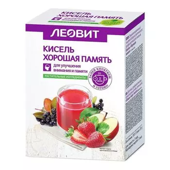Кисель хорошая память Леовит пак. 20г 5шт