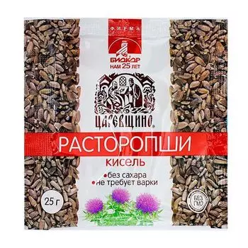 Кисель из расторопши царевщино биокор 25 г