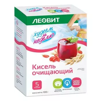 Кисель очищающий Леовит пак. 20г 5шт